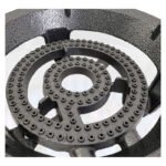 Anafe Quemador Gas 1 Hornalla Alto Rendimiento Hierro Negro Negro - Imagen 4