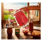 Jarra Caldera Eléctrica 2 Litros Boma 1500w Bm-1009 Rosa - Imagen 6