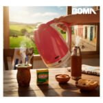 Jarra Caldera Eléctrica 2 Litros Boma 1500w Bm-1009 Rosa - Imagen 9