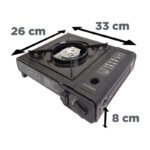 Anafe Gas Portátil Nitya Nt-155b 1 Hornalla Con Valija Camping