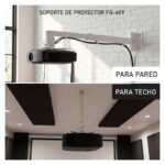 Soporte Universal Para Proyector Pared Y Techo Metal Robusto - Imagen 7
