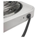 Cocina Anafe Eléctrico 1000w 1 Hornalla Espiral Cosmos Blanco - Imagen 5