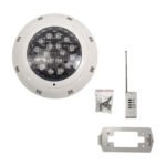 Luz Foco Lámpara Led Para Piscinas 12v 18w Rgb Rgb - Imagen 4