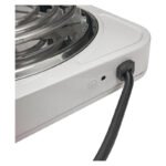 Cocina Anafe Eléctrico 1000w 1 Hornalla Espiral Cosmos Blanco - Imagen 5