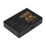 Divisor De Señal Hdmi Con Interruptor 3x1 Y Audio Y Vídeo Uhd 4k - Imagen 2