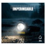 Linterna Minero Luz Led Recargable Usb Cabeza Camping Cómoda Blanco Negro - Imagen 7