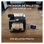Máquina Contadora Detectora De Billetes Uv Imán Js-898 - Imagen 7