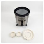 Termo Dispensador De Agua Portatil 5.8 Litros Frío Calor Gris - Imagen 2