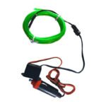 Tira Luz Led Verde Para Auto Interior 12v 5 Metros
