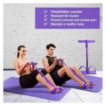 Elástico Ejercicio Abdominales Gimnasio Fitness Rosa - Imagen 4