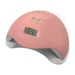 Lampara Horno Cabina Uv Led Secador Uñas Gel 48 Watts Rosa - Imagen 2
