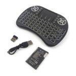 Control Remoto Smart Teclado Led Universal Usb Tv Touchpad Negro - Imagen 5