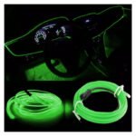 Tira Luz Led Verde Para Auto Interior 12v 5 Metros - Imagen 2