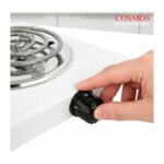 Cocina Anafe Eléctrico 1000w 1 Hornalla Espiral Cosmos Blanco - Imagen 6
