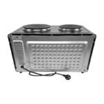 Horno 2 En 1 Eléctrico Doble Anafe Plato Liso Starlux 30l Negro - Imagen 3