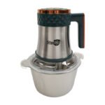 Procesadora Picadora Eléctrica Carne Verduras 2 Litros 250w Plateado