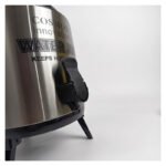 Termo Dispensador De Agua Portatil 5.8 Litros Frío Calor Gris - Imagen 4