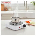 Cocina Anafe Eléctrico 1000w 1 Hornalla Espiral Cosmos Blanco - Imagen 9