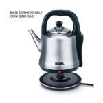 Jarra Eléctrica Boma 1,2l Acero Inoxidable 1500w | Ero Color Plateado - Imagen 4