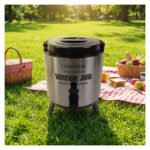 Termo Dispensador De Agua Portatil 5.8 Litros Frío Calor Gris - Imagen 8