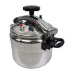 Olla A Presión V.a. Aluminio 7 Litros Para Gas Y Halógena Gris - Imagen 2