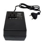 Transformador Voltaje 220v A 110v Hasta 200w Negro Negro - Imagen 3
