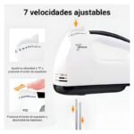 Batidora De Mano Scarlett Con Paletas Batidoras Y Amasadores Blanco - Imagen 7