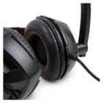 Auriculares Gamer Vincha Con Micrófono Color Negro Con Led Azul - Imagen 5