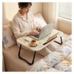 Mesa Plegable Bandeja Comida Ideal Cama Desayuno Motivos Blanco - Imagen 5