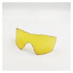 Antiparra Negra Moto 3 Lentes Amarillo Gris Transparente Negro L - Imagen 6