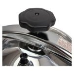 Olla A Presión V.a. Aluminio 7 Litros Para Gas Y Halógena Gris - Imagen 4