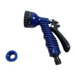 Manguera Mágica Extensible 52 Metros Riego + Pistola 7 Modos Azul - Imagen 2