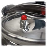 Olla A Presión V.a. Aluminio 7 Litros Para Gas Y Halógena Gris - Imagen 5