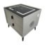 Mesa Mesita De Luz Smart Parlante Luz Led Carga Inalámbrica Mate Gris