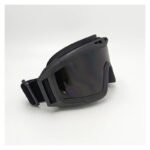 Antiparra Negra Moto 3 Lentes Amarillo Gris Transparente Negro L - Imagen 3