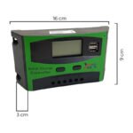 Regulador Controlador Panel Solar Carga Solar 30 Amperes - Imagen 4