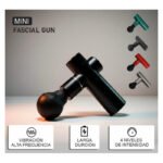 Pistola Masajeador 4 Niveles Inalámbrica Varios Colores Negro - Imagen 6