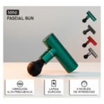 Pistola Masajeador 4 Niveles Inalámbrica Varios Colores Verde - Imagen 5
