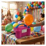 Compresor Inflador De Globos Eléctrico 2 Punteros 600w - Imagen 8