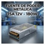 Fuente Transformador 220v A 12v 15a Hasta 180w Led Cctv - Imagen 7