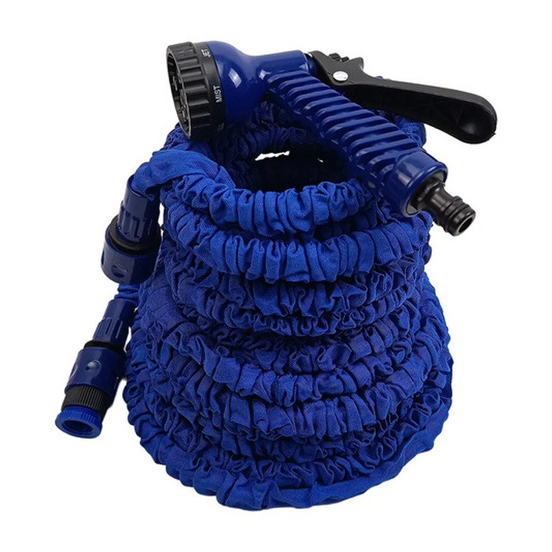 D_994641-MLU109470836147_032026-O.jpg Manguera Mágica Extensible 52 Metros Riego + Pistola 7 Modos Azul - Imagen 1