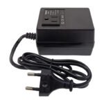 Transformador Voltaje 220v A 110v Hasta 200w Negro Negro - Imagen 2