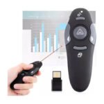 Presentador Inalámbrico Y Puntero Láser Remoto Powerpoint Negro