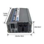 Inversor Convertidor De Corriente 12v A 220v Hasta 500w - Imagen 7