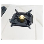 Anafe Triple Gas 3 Hornallas Encendido Eléctrico Aygaz Plateado - Imagen 4