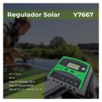 Regulador Controlador Panel Solar 50 Amperes 12v 24v - Imagen 7