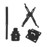 Soporte Universal Para Proyector Pared Y Techo Metal Robusto Negro - Imagen 4