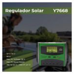 Regulador Controlador Panel Solar 60 Amperes 12v 24v - Imagen 8