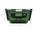 Regulador Controlador Panel Solar Carga Solar 40 Amperes - Imagen 4