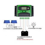 Regulador Controlador Panel Solar 40 Amperes 12v 24v - Imagen 6